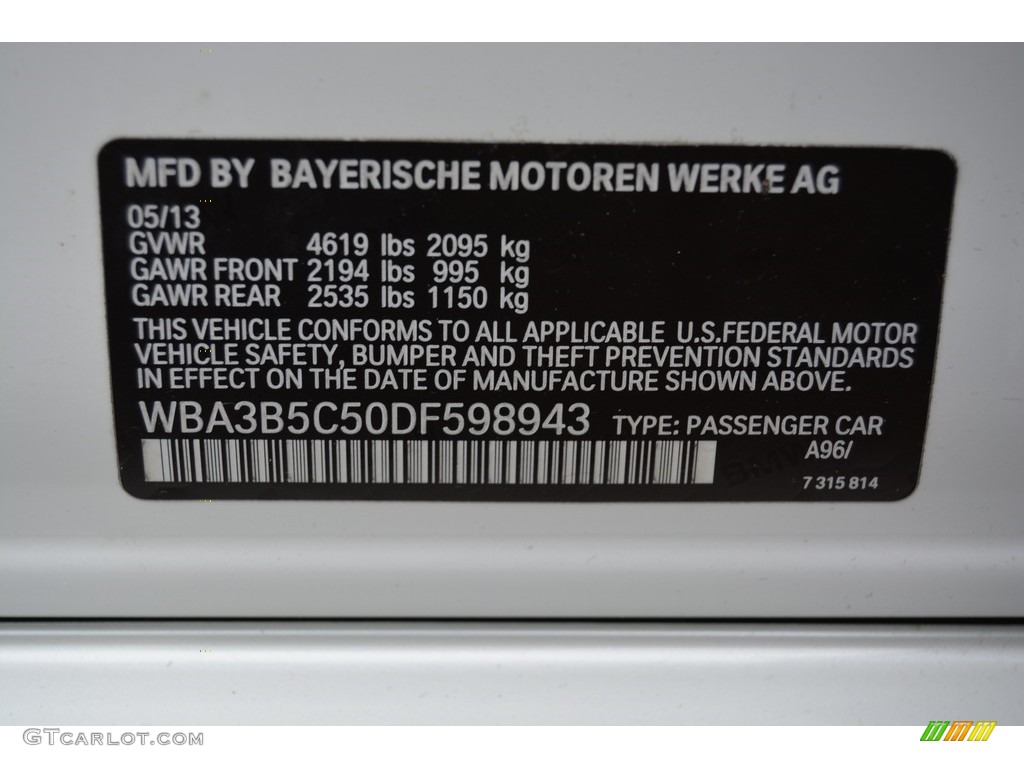 2013 3 Series 328i xDrive Sedan - Mineral White Metallic / Venetian Beige photo #34