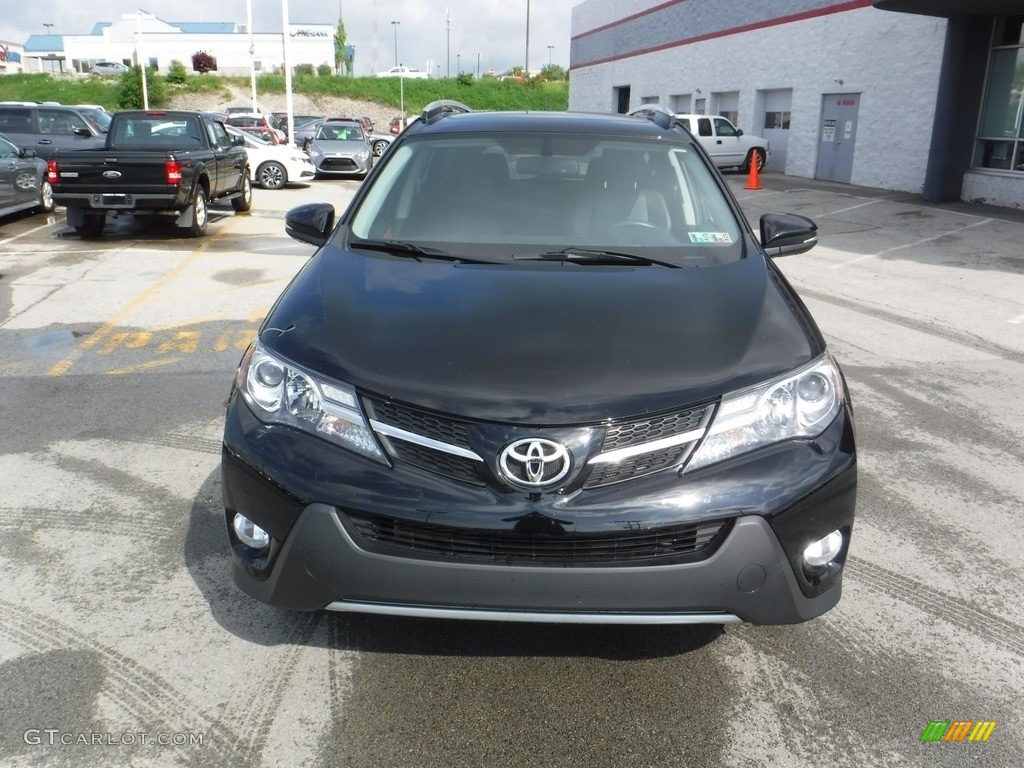2014 RAV4 Limited AWD - Black / Terracotta photo #4