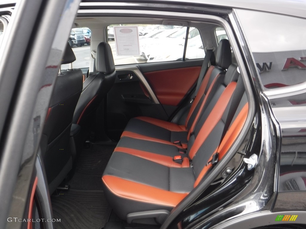 2014 RAV4 Limited AWD - Black / Terracotta photo #21