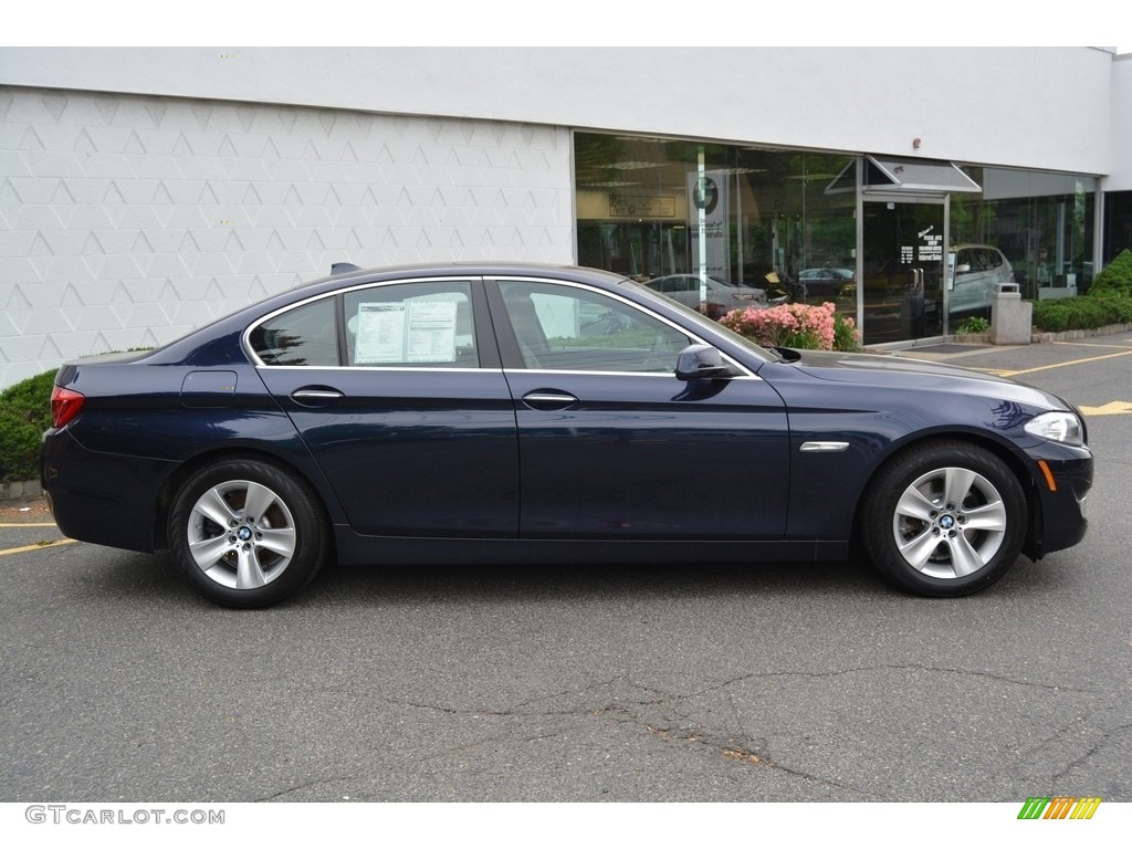 2013 5 Series 528i xDrive Sedan - Imperial Blue Metallic / Cinnamon Brown photo #2