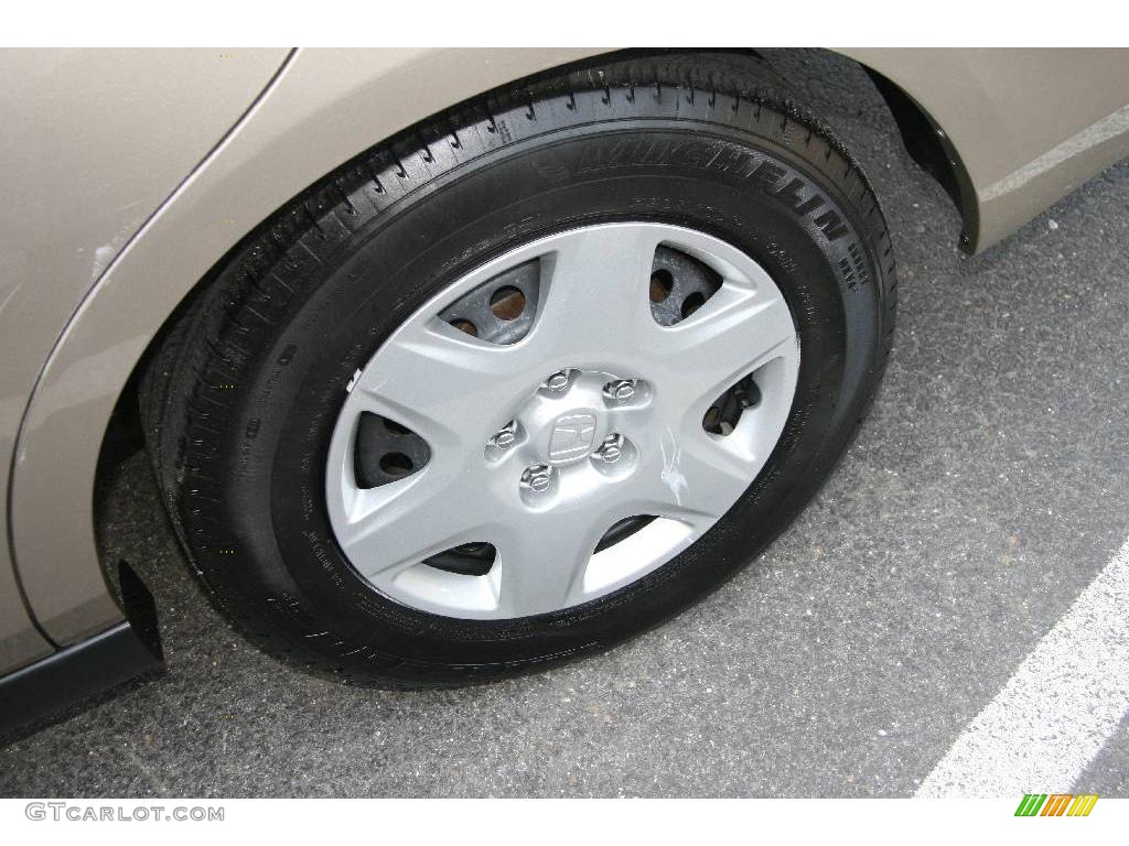 2006 Accord LX Sedan - Desert Mist Metallic / Ivory photo #17
