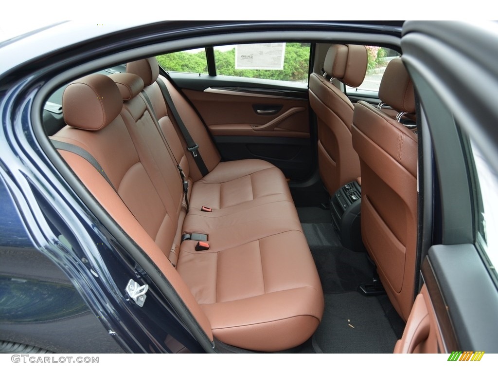 2013 5 Series 528i xDrive Sedan - Imperial Blue Metallic / Cinnamon Brown photo #22