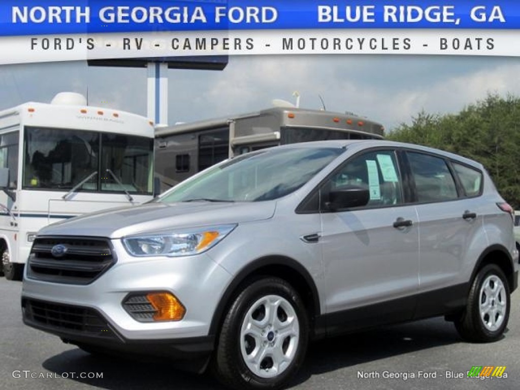 2017 Escape S - Ingot Silver / Charcoal Black photo #1
