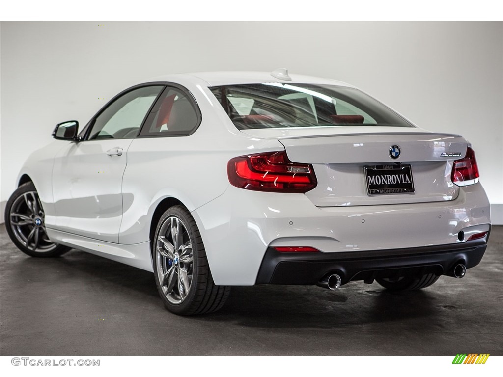 2016 M235i Coupe - Alpine White / Coral Red photo #4
