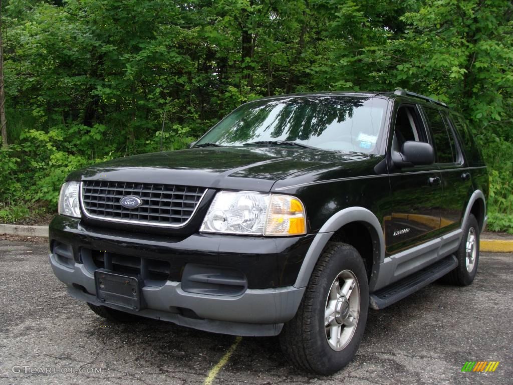 Black Clearcoat Ford Explorer