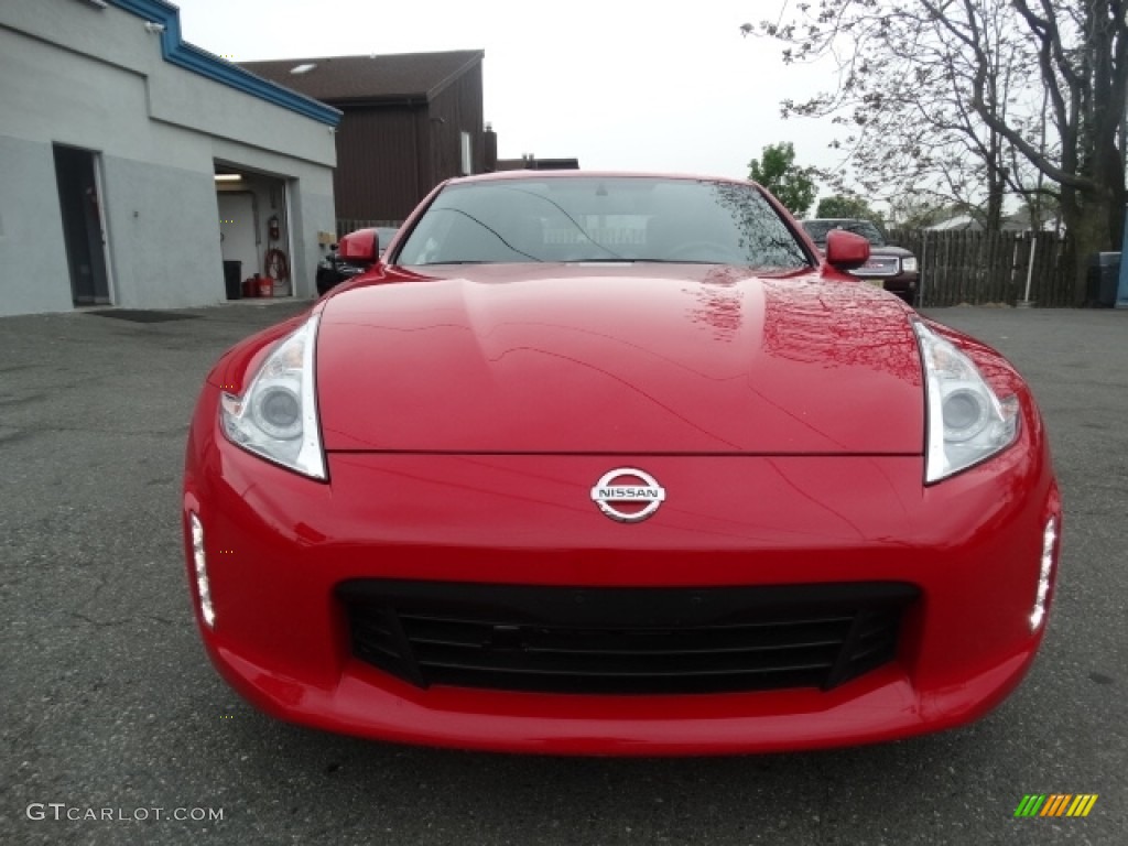 2016 370Z Sport Coupe - Solid Red / Black photo #5