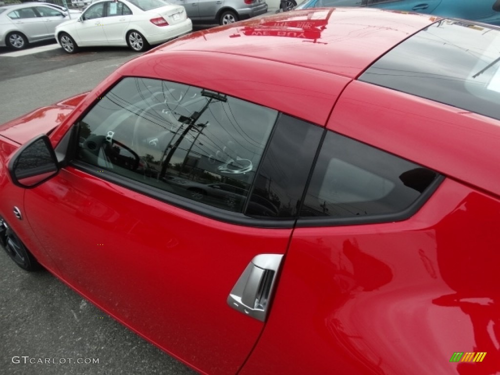 2016 370Z Sport Coupe - Solid Red / Black photo #13