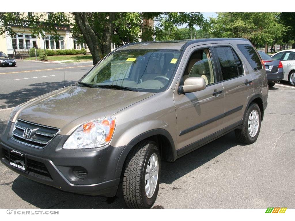 2006 CR-V EX 4WD - Sahara Sand Metallic / Ivory photo #1