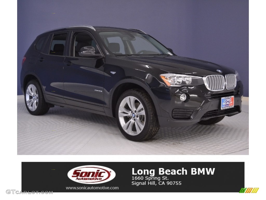 2016 X3 xDrive28i - Jet Black / Black photo #1