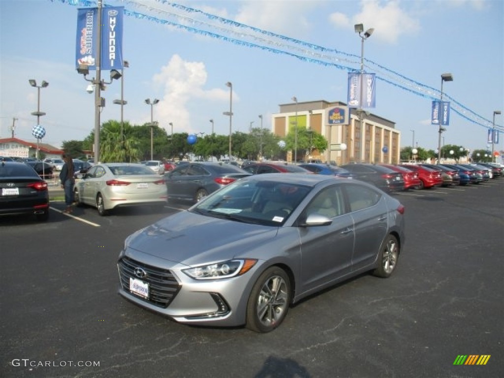 2017 Elantra Limited - Gray / Gray photo #3