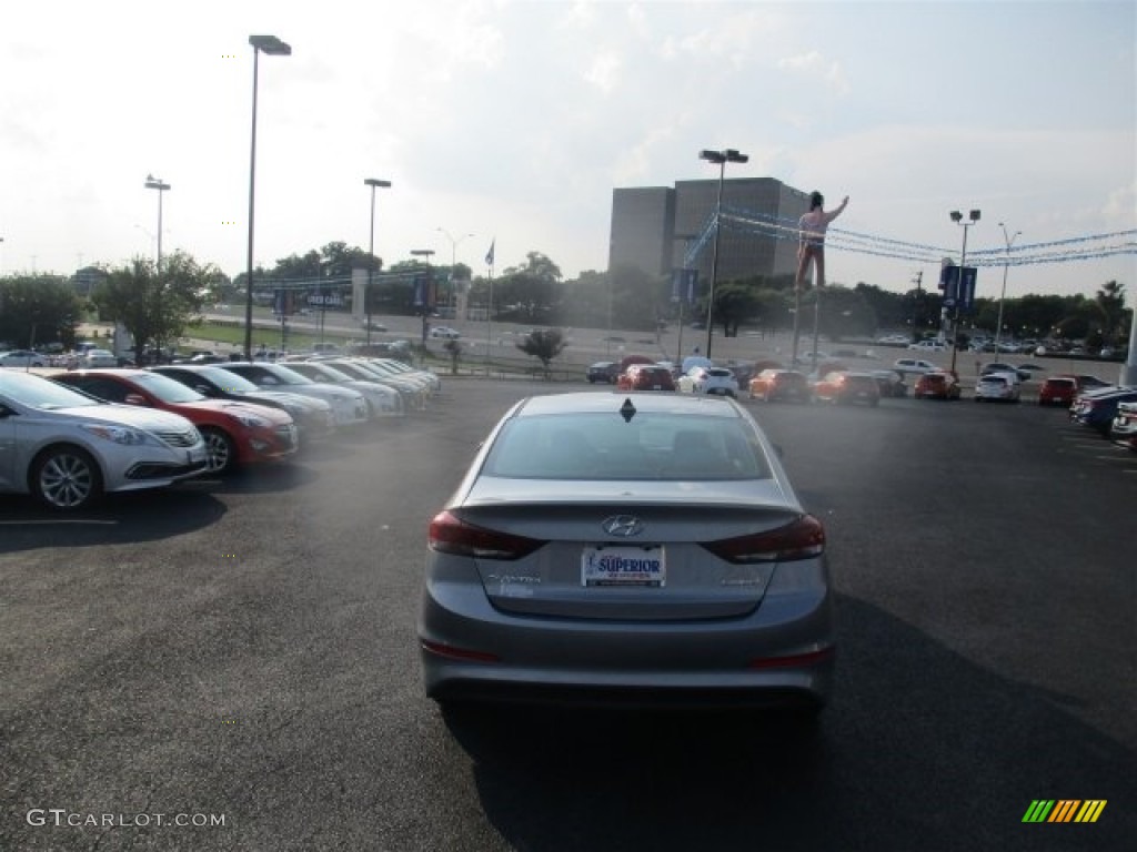 2017 Elantra Limited - Gray / Gray photo #6