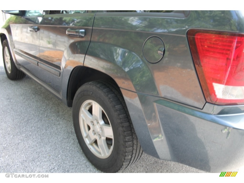 2007 Grand Cherokee Laredo 4x4 - Steel Blue Metallic / Medium Slate Gray photo #4