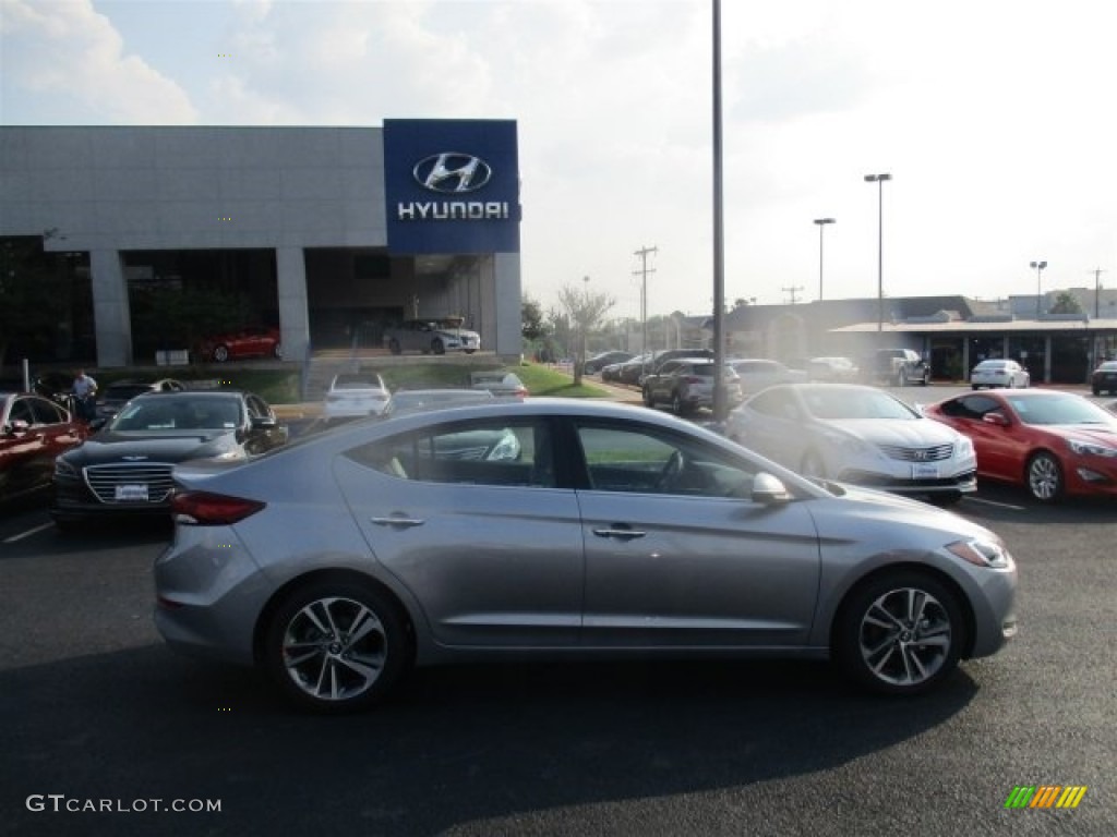 2017 Elantra Limited - Gray / Gray photo #9