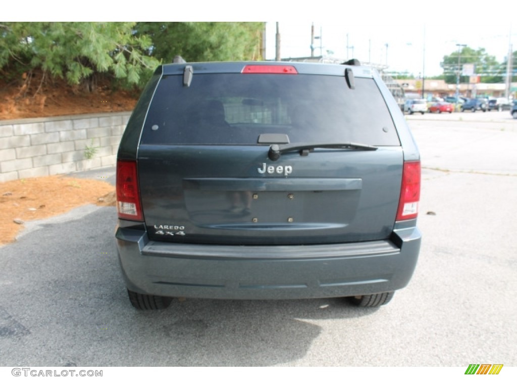 2007 Grand Cherokee Laredo 4x4 - Steel Blue Metallic / Medium Slate Gray photo #6