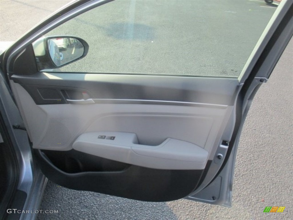 2017 Elantra Limited - Gray / Gray photo #11