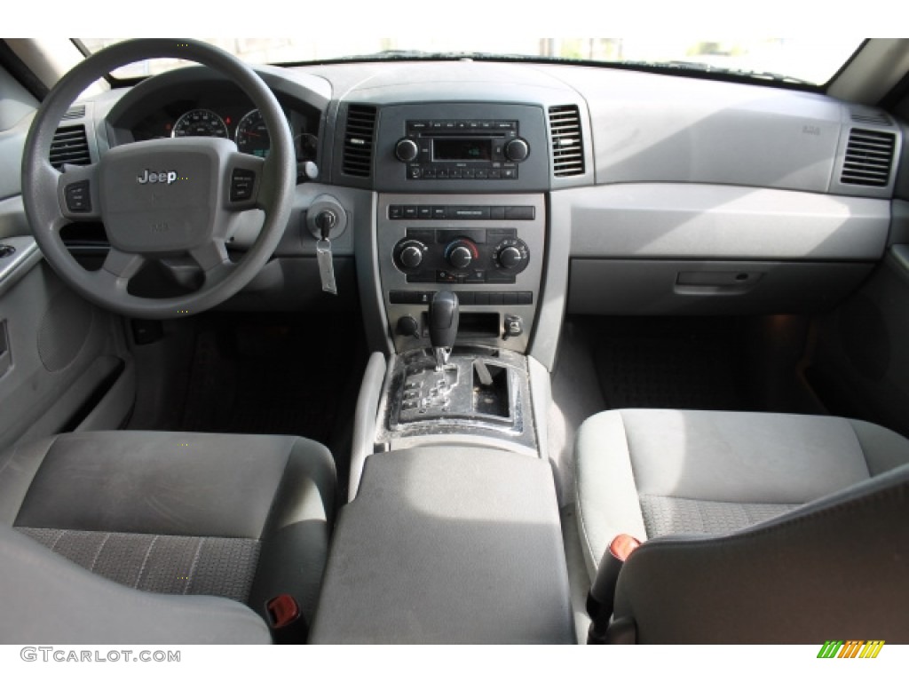 2007 Grand Cherokee Laredo 4x4 - Steel Blue Metallic / Medium Slate Gray photo #10