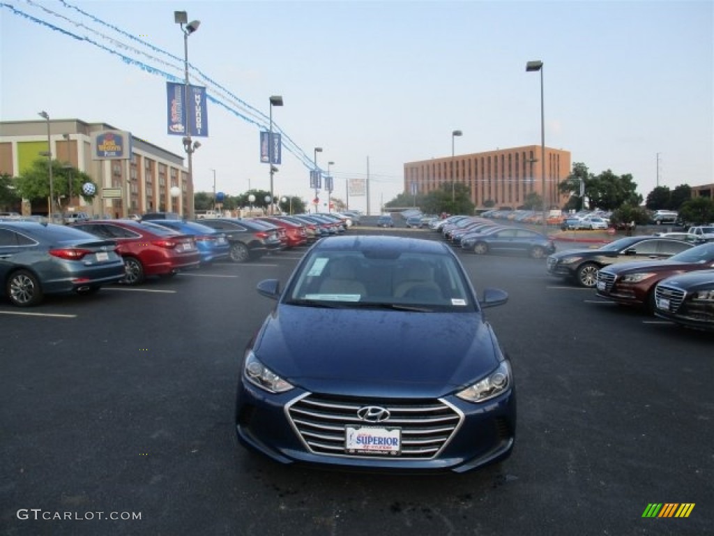 2017 Elantra SE - Lakeside Blue / Gray photo #2