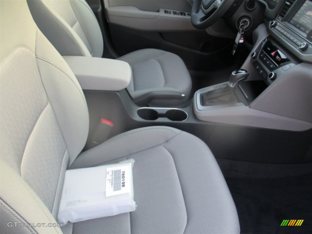 2017 Elantra SE - Lakeside Blue / Gray photo #12