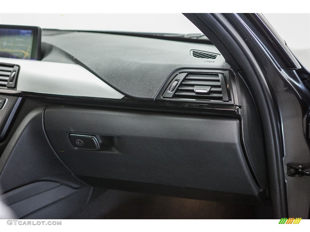 2013 3 Series ActiveHybrid 3 Sedan - Mineral Grey Metallic / Black photo #22