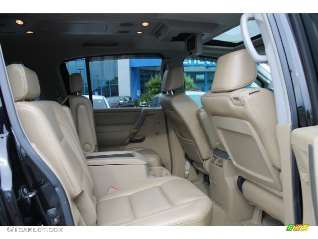 2006 Armada LE 4x4 - Galaxy Black / Sand Beige photo #9