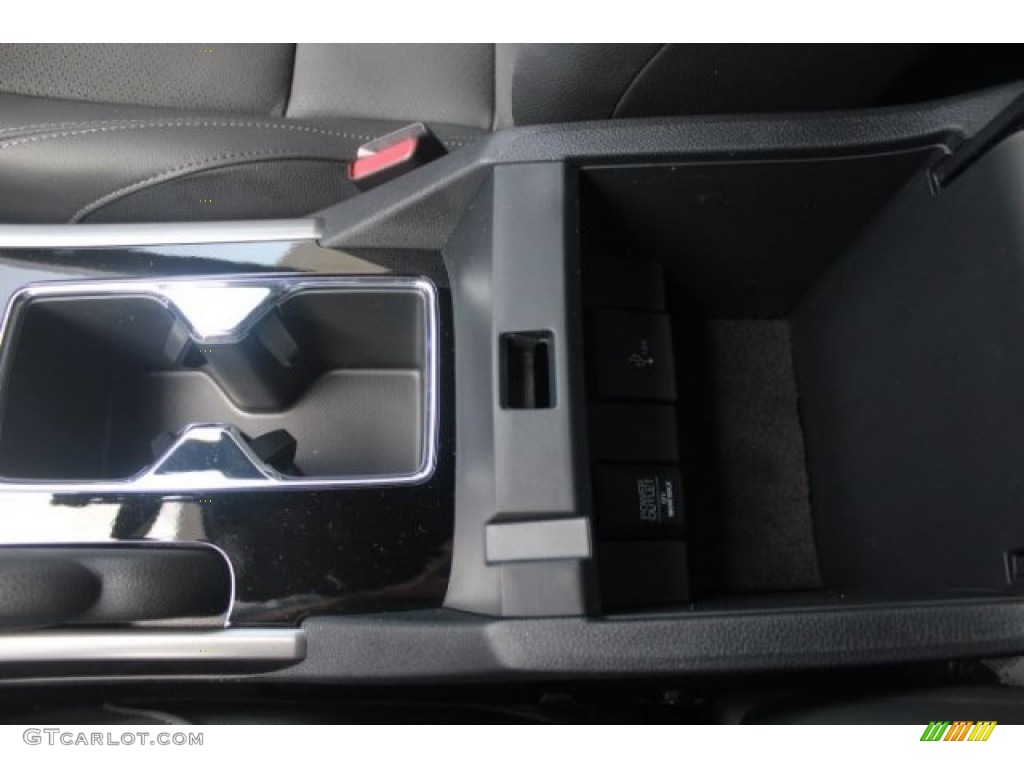 2016 Accord Touring Coupe - Modern Steel Metallic / Black photo #27