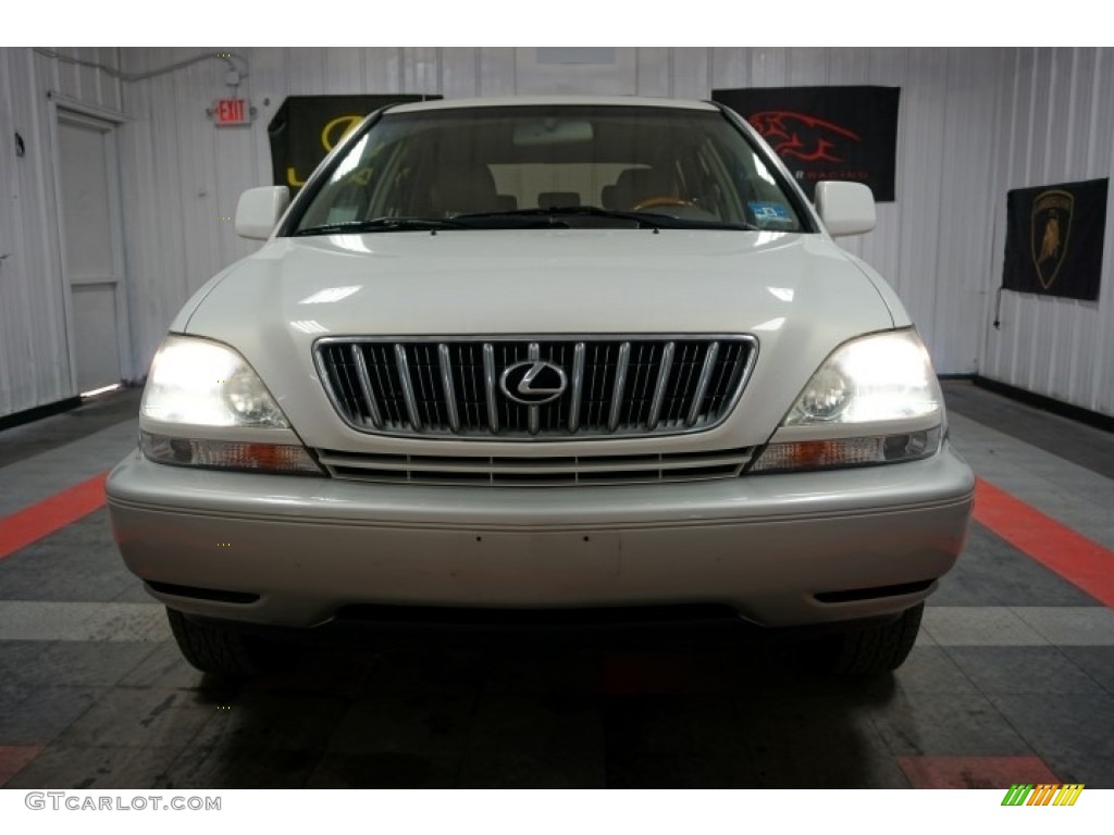 2001 RX 300 AWD - White Gold Crystal / Ivory photo #4