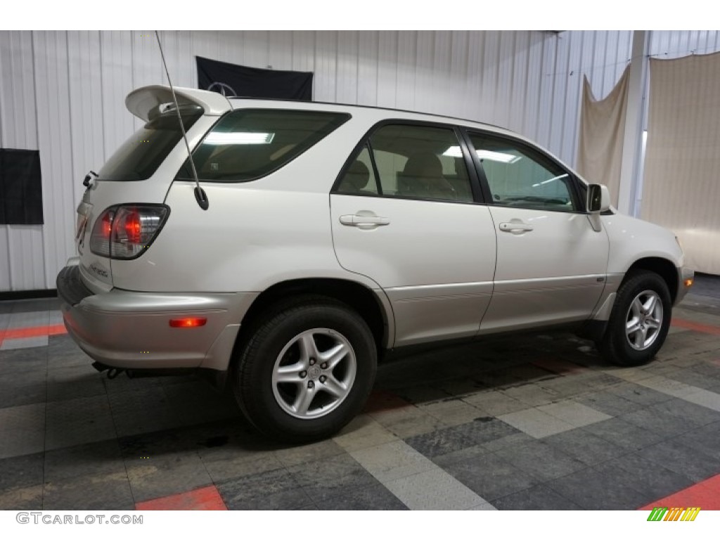 2001 RX 300 AWD - White Gold Crystal / Ivory photo #7