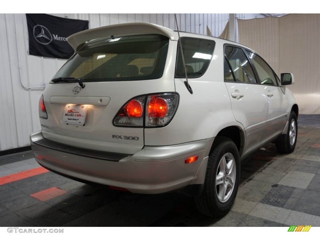 2001 RX 300 AWD - White Gold Crystal / Ivory photo #8