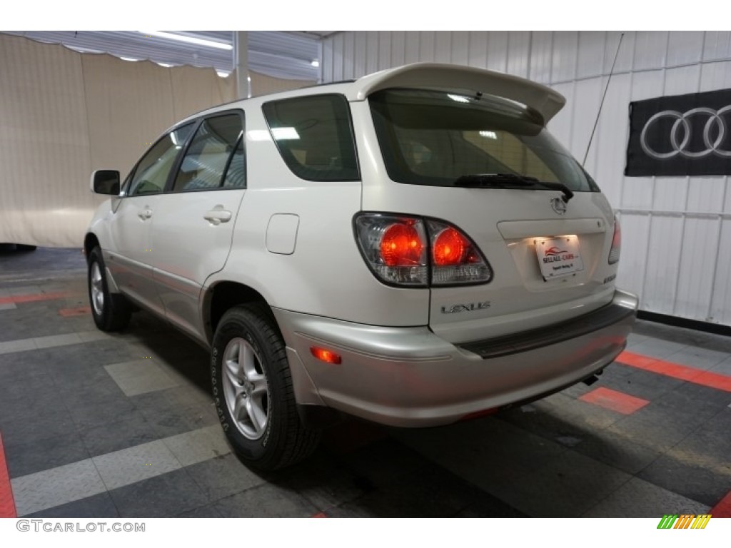 2001 RX 300 AWD - White Gold Crystal / Ivory photo #10