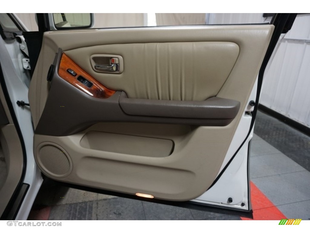 2001 RX 300 AWD - White Gold Crystal / Ivory photo #17