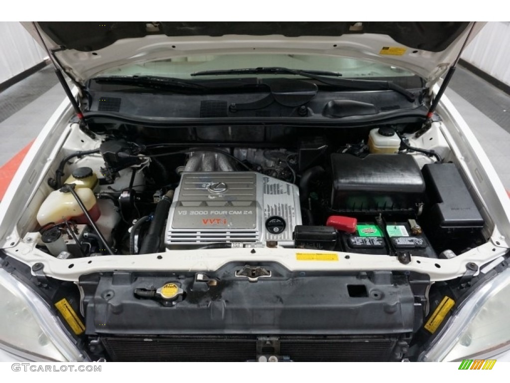 2001 RX 300 AWD - White Gold Crystal / Ivory photo #50