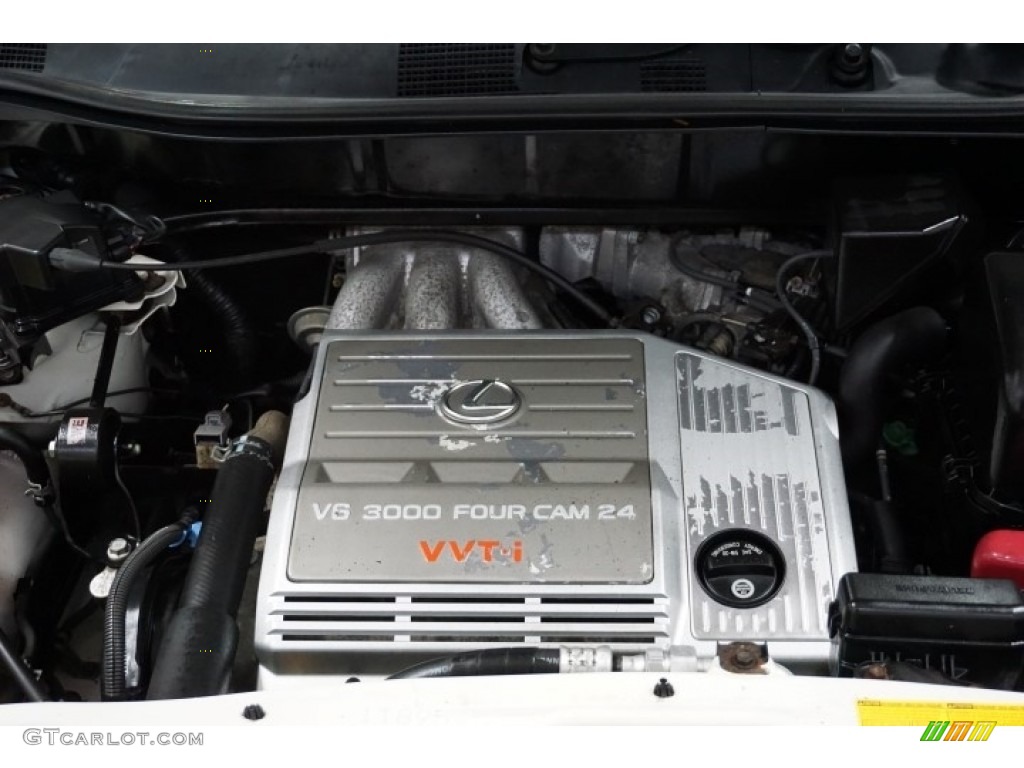 2001 RX 300 AWD - White Gold Crystal / Ivory photo #51