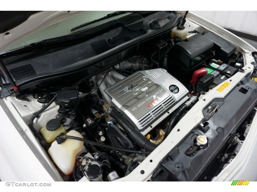 2001 RX 300 AWD - White Gold Crystal / Ivory photo #52