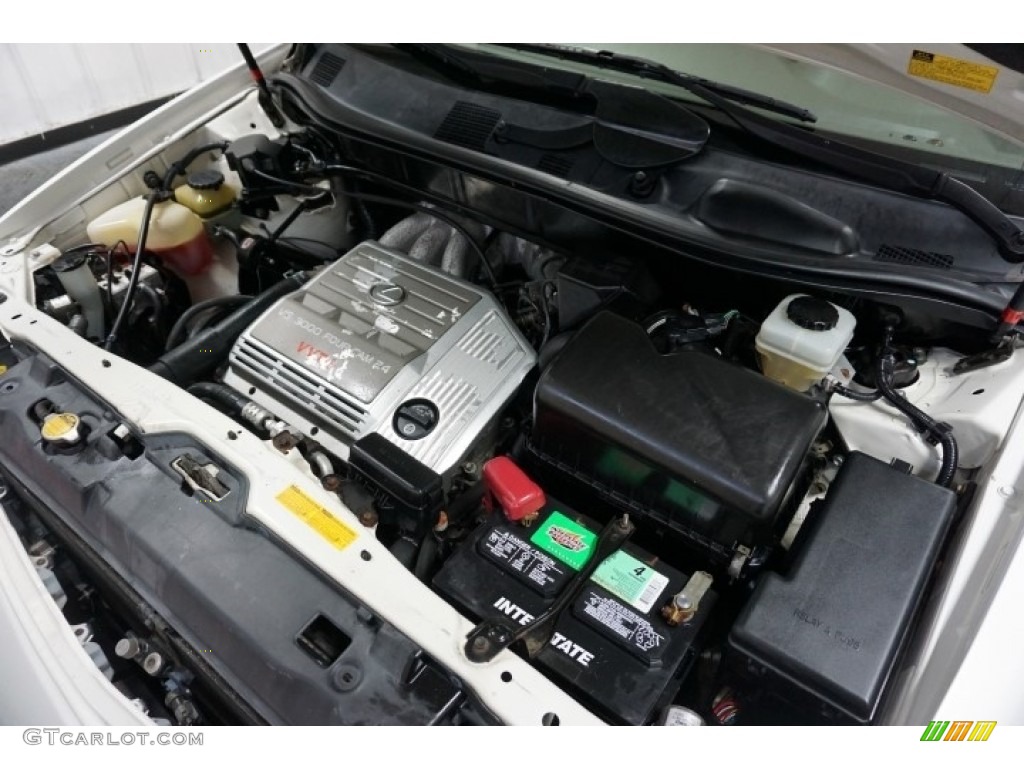2001 RX 300 AWD - White Gold Crystal / Ivory photo #53