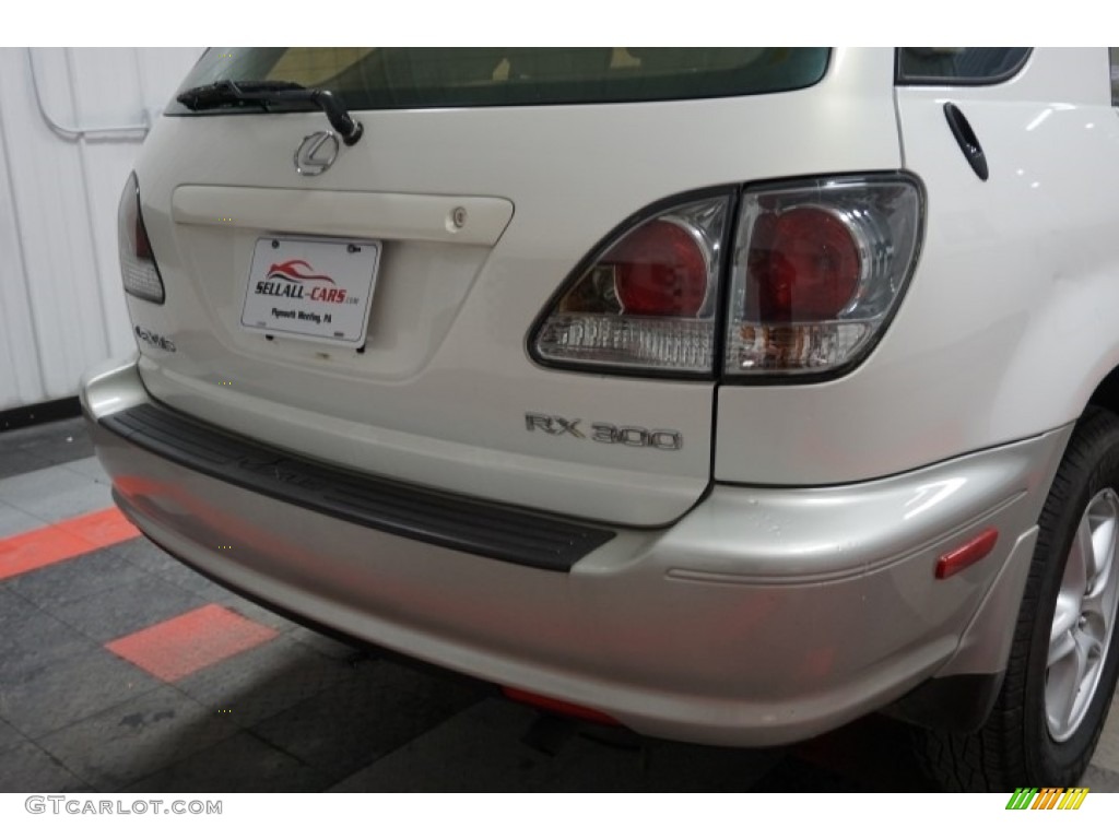 2001 RX 300 AWD - White Gold Crystal / Ivory photo #72