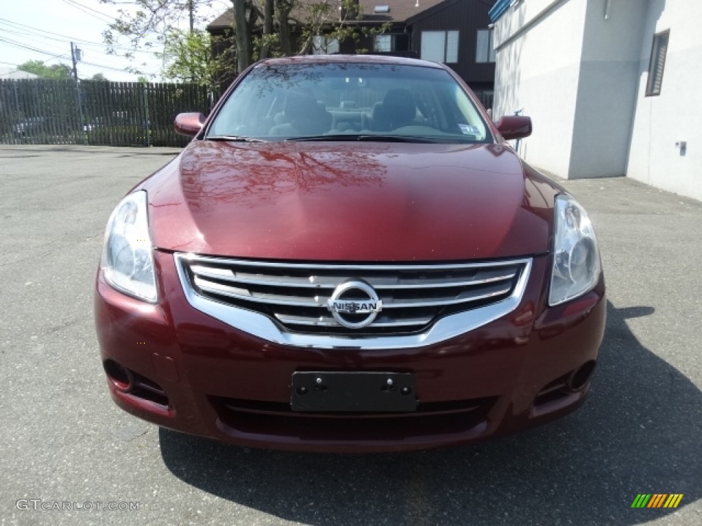 2010 Altima 2.5 S - Tuscan Sun Red / Charcoal photo #5