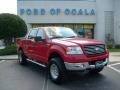 2004 Bright Red Ford F150 XLT SuperCrew 4x4  photo #1