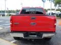 2004 Bright Red Ford F150 XLT SuperCrew 4x4  photo #4