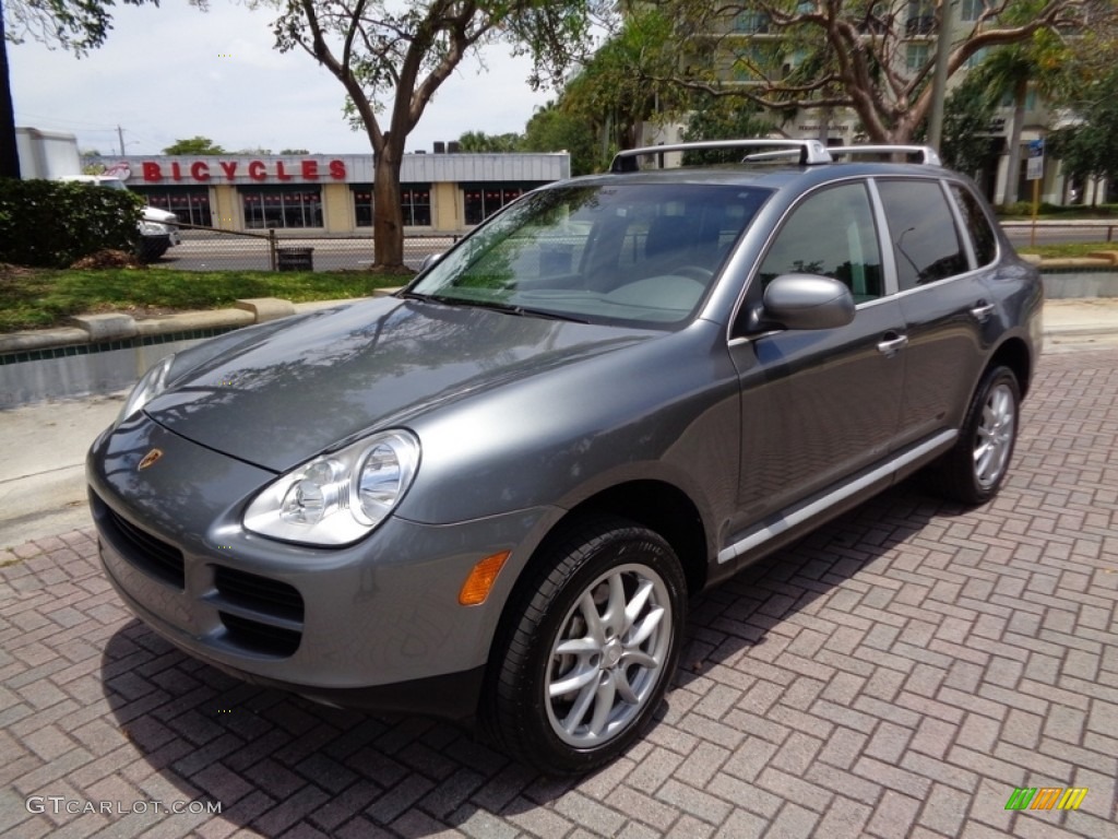 2004 Cayenne S - Titanium Metallic / Stone/Steel Grey photo #1