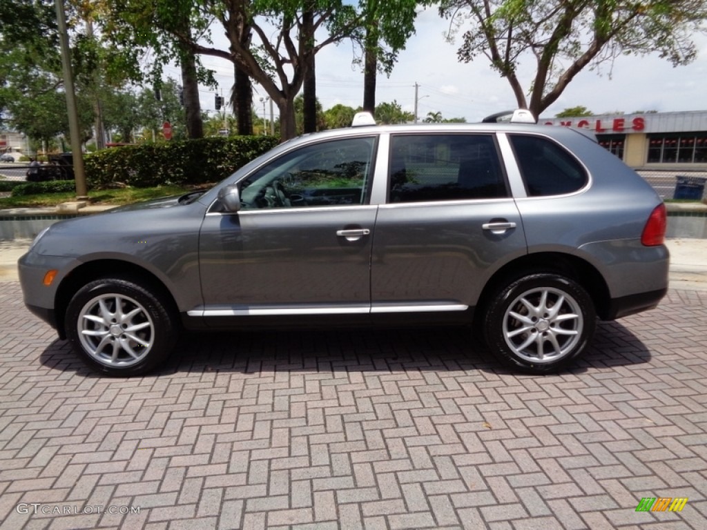 2004 Cayenne S - Titanium Metallic / Stone/Steel Grey photo #3