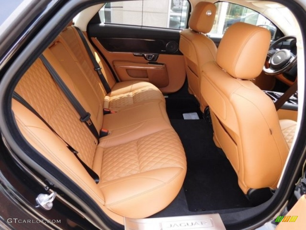2016 Jaguar XJ Supercharged Rear Seat Photo #113002279