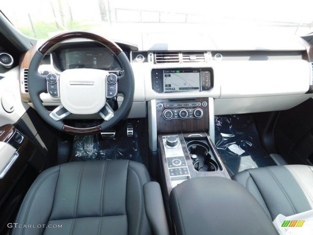 2016 Range Rover Supercharged - Santorini Black Metallic / Ebony/Ebony photo #4
