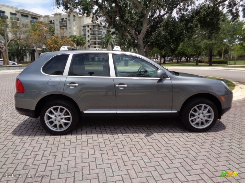 2004 Cayenne S - Titanium Metallic / Stone/Steel Grey photo #12