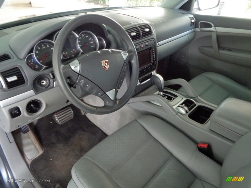 2004 Cayenne S - Titanium Metallic / Stone/Steel Grey photo #14