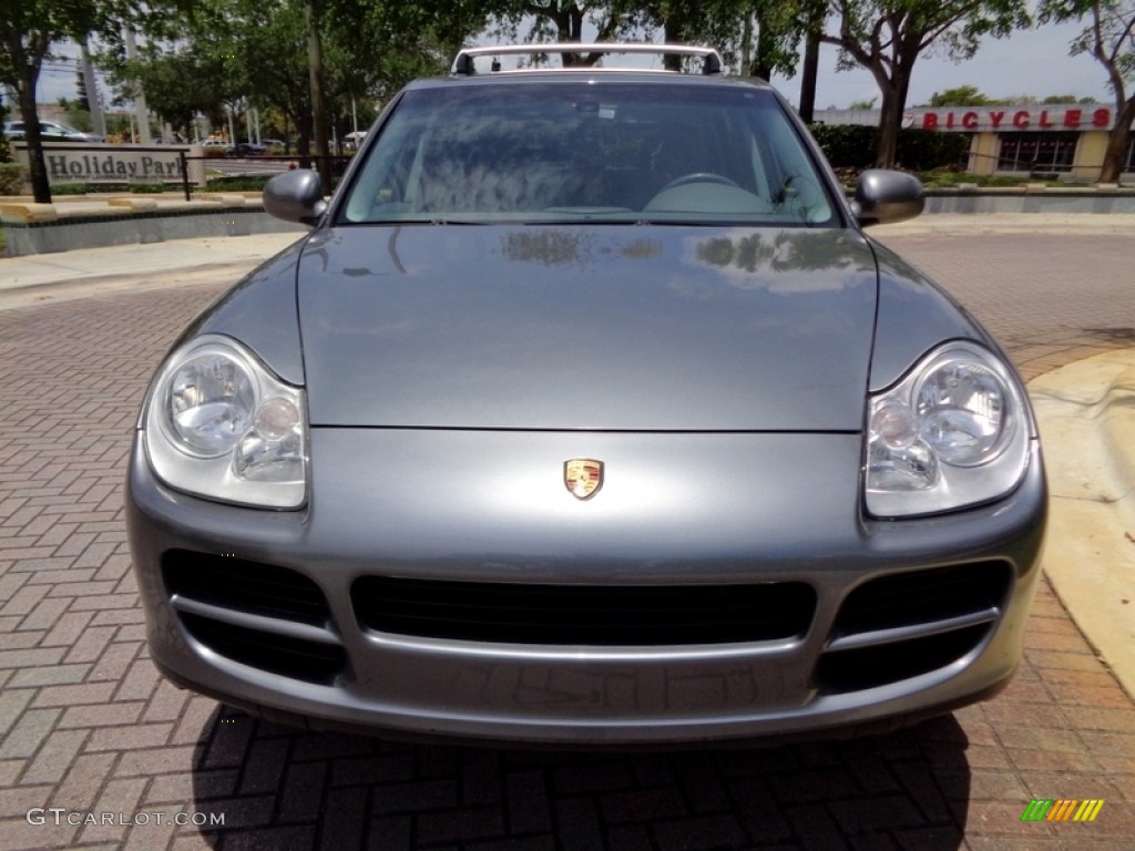2004 Cayenne S - Titanium Metallic / Stone/Steel Grey photo #17