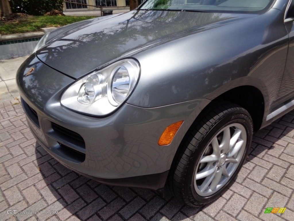 2004 Cayenne S - Titanium Metallic / Stone/Steel Grey photo #19