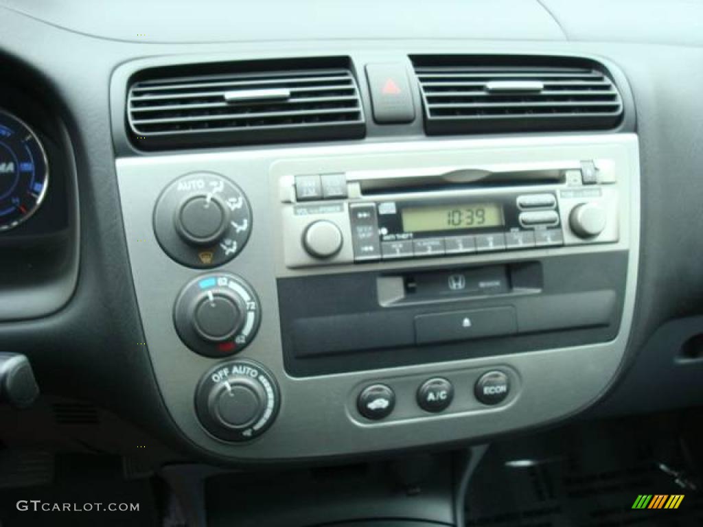 2004 Civic Hybrid Sedan - Magnesium Metallic / Gray photo #17