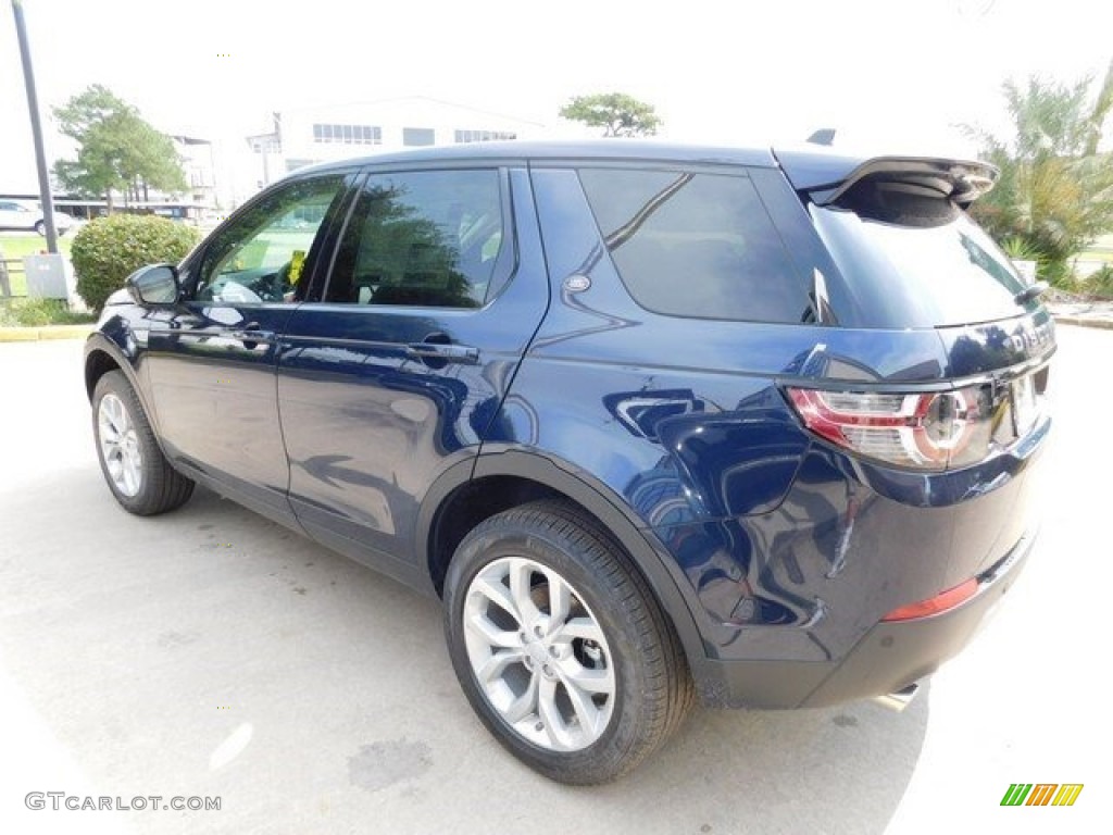 2016 Discovery Sport HSE 4WD - Loire Blue Metallic / Almond photo #8