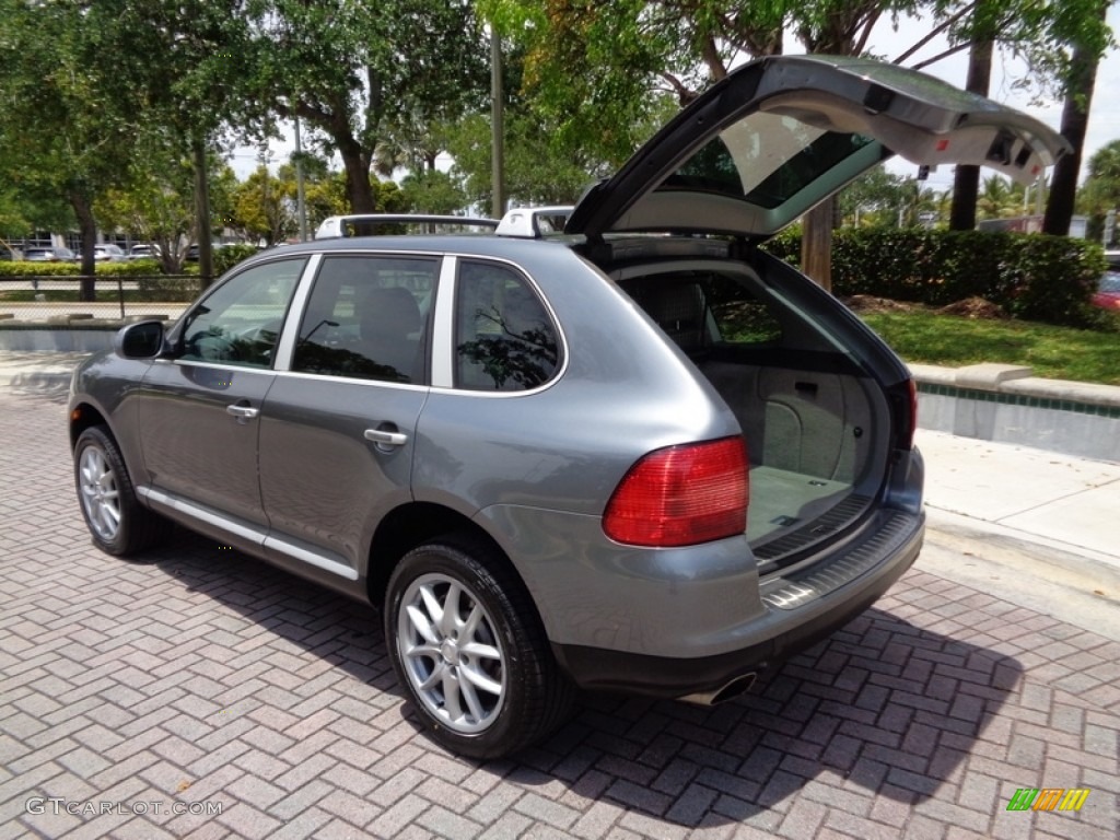 2004 Cayenne S - Titanium Metallic / Stone/Steel Grey photo #39