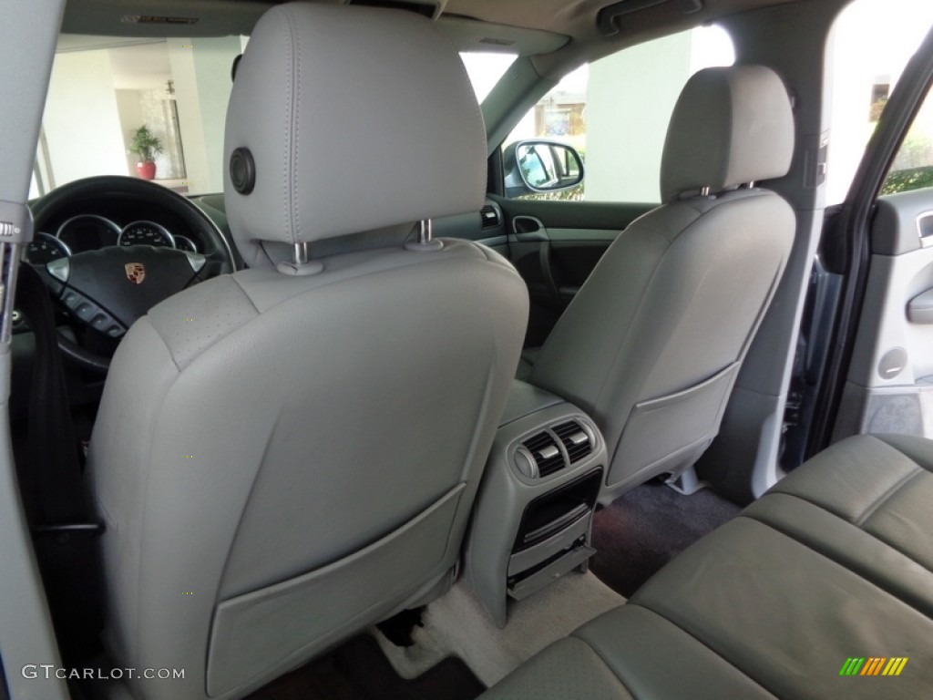 2004 Cayenne S - Titanium Metallic / Stone/Steel Grey photo #45